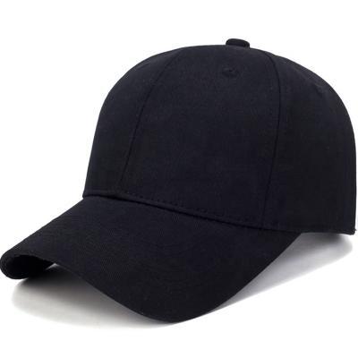 China 6 Panel Custom Metal Buckle Custom Polyester Cotton Eco-Friendly Promotional Blank Baseball Cap for sale