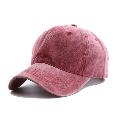 China JOINT Top Selling Custom High Standard Washed Denim Fabric OEM ODM Dad Sports Hat 6 Panel Baseball Cowboy Hats Hats for sale