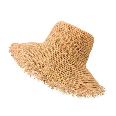 China Wholesale Image Design 2021 New Straw Hats Natural Summer Floppy Straw Hats Beach Straw Hat For Women for sale