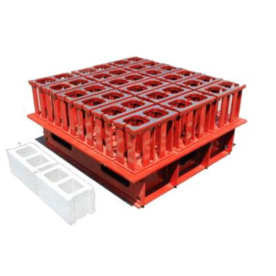 China Reusable Regenerable Metal Block Mold Paving Concrete Block Molds For Making Brick for sale