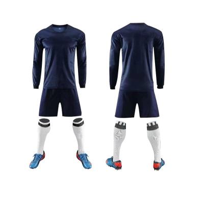 China New Long Sleeve Sublimation Soccer Jersey Sets Team Jerseys Soccer Jersey Uniform for sale