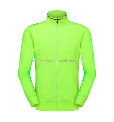 China Custom Wholesale 100% Polyester Jackets Sports Soccer Jackets Mens Tracksuit for sale