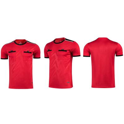 China Custom Sets Square Referee Uniform Polyester Referee Shirt Uniforms New 2022 In Stock for sale