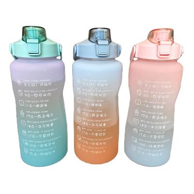 China Sustainable Plastic Customizable Sports Drink Suction Cup Custom Bottle Water for sale