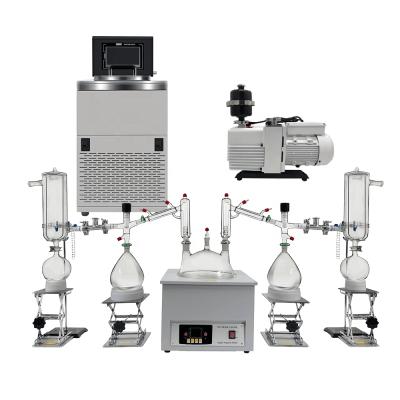 China QLAB SP-10L 10l Plant Short Path Distillation System for Efficiently Distilling for sale