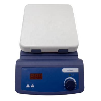 China HP550-S Lab Hot Plate Glass Ceramic Heating Temperature up to 550degree Heating Plate with PT1000A Sensor for sale