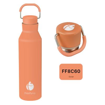 China Customized Viable 600ML/700ML Stainless Steel Vacuum Insulation Flask Portable Drinking Water Bottle For Jogging for sale