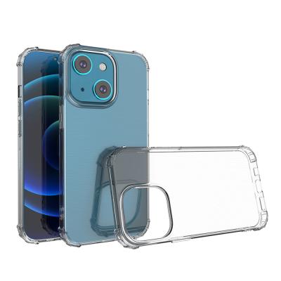 China Anti-fall Transparent TPU Phone Case For iPhone 13 New Models Cell Phone Cases Covers For iPhone 12 11 pro for sale