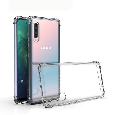 China Top fashionable clear tpu shockproof case for Samsung A12 A02s shockproof clear case cover for Samsung A32 5G transparent cover for sale