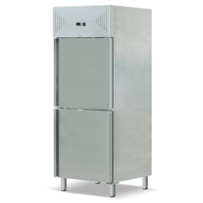 China Wholesale Commercial Upright Two Doors Stainless Steel Straight Door Factory Commercial Refrigerator / High Quality Price Kitchen Used Upright Refrigerator for sale