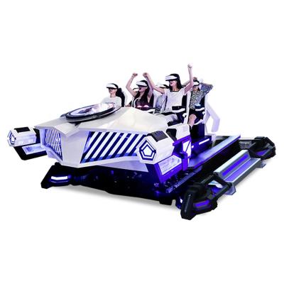 China Aluminum ShallxR Quickly Earn Money 6 Seats 9D VR Game Machine 9D VR Egg For Amusement Park for sale