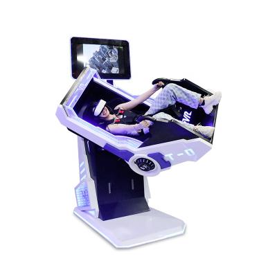 China 360 Degree Arcade VR Aircraft Motion Chair 9D Cinema Simulator Equipment Attractive Game Machine for sale