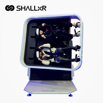 China Arcade ShallxR VR Equipment 9D Virtual Reality Roller Coaster Playground Equipment Immersive Game For USA Supermarket for sale