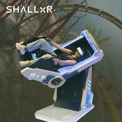 China Arcade ShallxR VR Equipment Boobies Enthused Full Motion Chair Virtual Machine Roller Coaster 360 Degree VR Simulator for sale