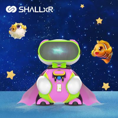 China Super Funny Coin Operated Arcade ShallxR Metavers Kids Cinema Virtual Reality Vr Naval Combat Kids Ride Machine for sale