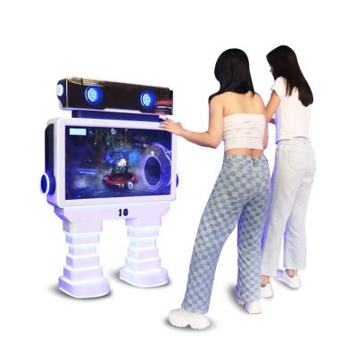 China ShalxR AR Aluminum Kids Knowledge Educational Game Augmented Reality Mini Reality Augmented Game Machine VR Simulator for sale