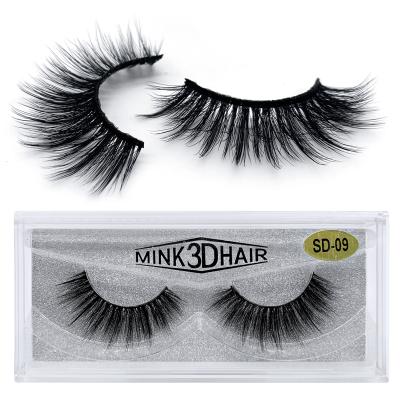 China Private Label Waterproof Hot Selling Custom 1 Pair 3d Mink Lashes Packaging Box Mink Lashes Custom Logo 3d Mink Eyelashes Fake Seller for sale