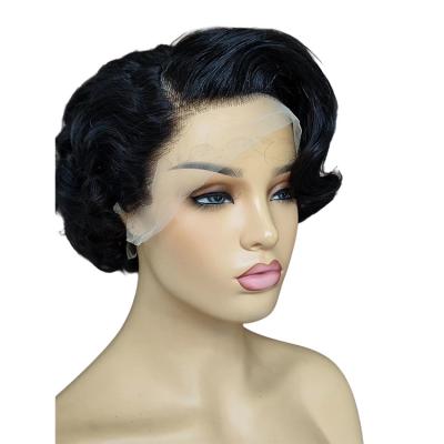 China Other Hot Selling Pixie Cut Hair Wigs Wholesale Price Raw Virgin Cuticle Aligned Hair Lace Front Wig Fast Delivery Hair for sale