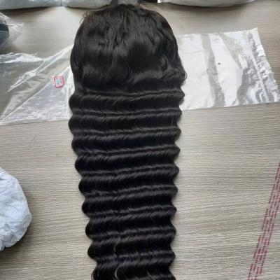 China High Quality Alia Curly Deep Wave Hair Raw Hair Wigs Alia Curly Lace Front Hair Wig On Sale for sale