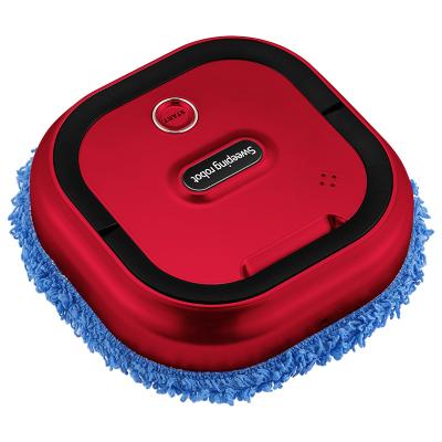 China Robotic Vacuum Cleaner Sweeper Automatic Cleaning Wet Dry Pet Hair Refill Wet Robot Vacuums for sale