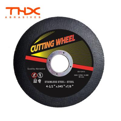 China Iron Metal Size 4.5inch Angle Grinder Discs Diamond Cutting Disc Grinder Blades for Cutting Metals and Stainless Steel for sale