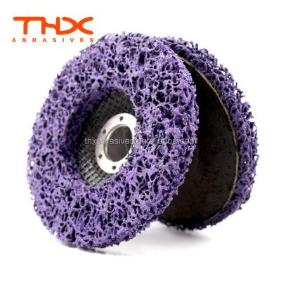 China Fine surface finish angle grinder remove paint josco strip it disc stripping disc for drill for sale