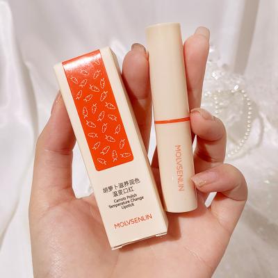 China Vegan Waterproof Lip Balm Changing Color Temperature Cosmetic Private Label for sale