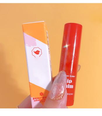 China Waterproof Winter Colorful Tinted Lip Balm Private Label for sale