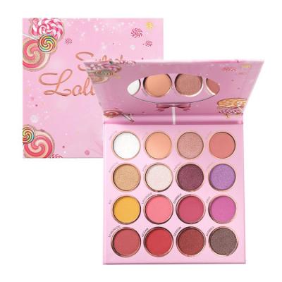 China Wholesale Colorful Waterproof Makeup Eyeshadow Palette For Sale for sale