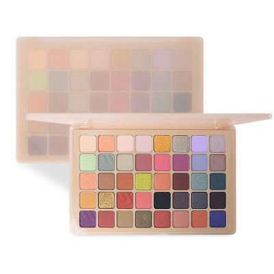 China Custom Logo Eyeshadow Palette Cosmetics Waterproof Makeup Products for sale