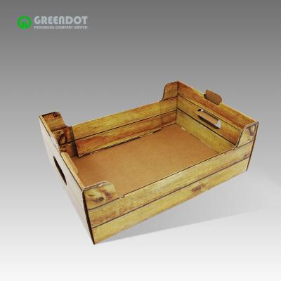 China Packing& Custom Display Point Of Sale Promotional Counter Display PDQ Cardboard Pallet Tray for sale