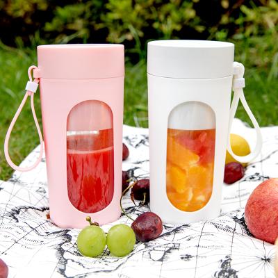 China Car Drop Shipping Ready To Ship 4 Blades USB Rechargeable Mini Juicer Cup Portable Electric Smoothie Blender for sale