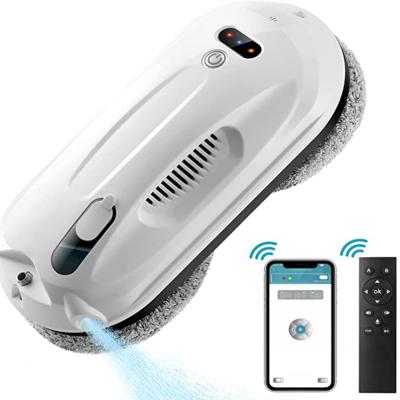 China Smart Automatic Housekeeping Home Window Robot Cleaner With Water Spray for sale