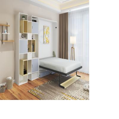 China With Design Office Attic Multi Cabinet Seamstress Bed Storage Device 2021 Motor Driven Wall Bed With Cabinet for sale