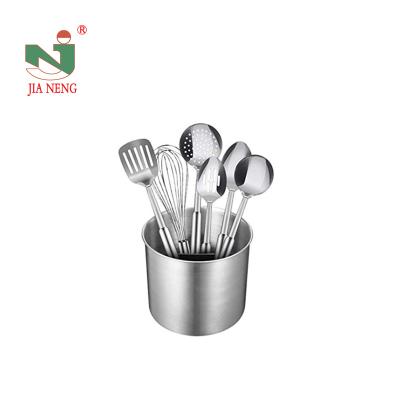 China Factory Stocked Directly Sell Stainless Steel Material Dish Rack Round Cutlery Rack for sale