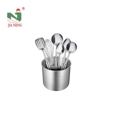 China Stocked Wholesale Customized Material Cutlery Rack Stainless Steel Kitchen Cutlery Holder for sale