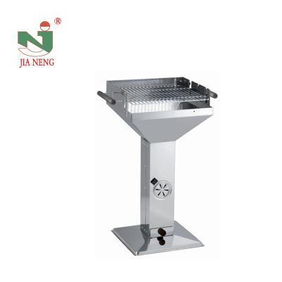 China Easily Assembled Outdoor Garden BBQ Charcoal Grill Easily Assembled Square Portatil Charcoal BBQ Grill for sale