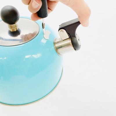 China Kitchen Accessories Portable Stocked Hot Water Kettles Stainless Steel Boiler Material Kettle for sale