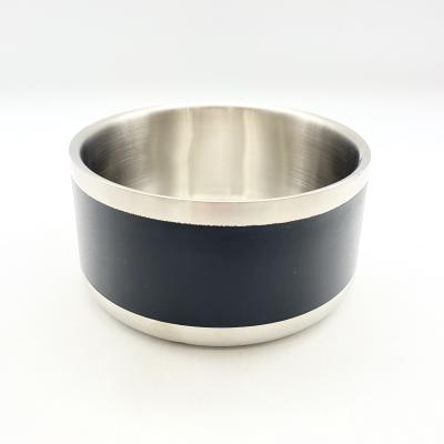 China Durable Non Slip Factory Price Flat Base Dog Bowl , Stainless Dog Bowl For Dog And Cat for sale