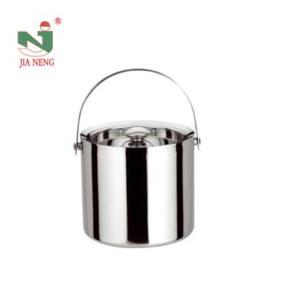 China High quality viable stainless steel double walled ice bucket with lid wholesale for sale