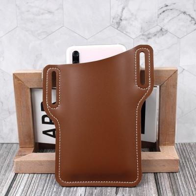 China Belt Waist Bag Props Men Women Cosplay Mobile Phone Belt Buckle Holster Case Belt Waist Bag Props Purse Phone Leather Wallet for sale