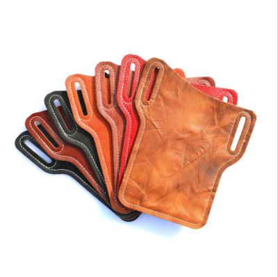 China Hot Selling Belt Waist Phone Bag in Wish Cell Phone Purse Outdoor Genuine Leather Phone Wallet Case Bum Bags Belt Loop Holster for sale