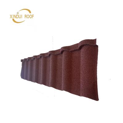 China Industrial Chinese Roof Tiles Stone Coated Metal Roof Tiles Steel Roofing Shingles for sale