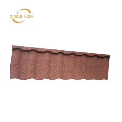 China Industrial Building Materials Stone Roofing Tiles Metal Coated Roof Tile for sale