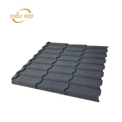 China 0.3-0.5mm Metal Roofing Tile Milan Industrial Roof Tiles Color Metal Stone Coated Roof Tiles for sale