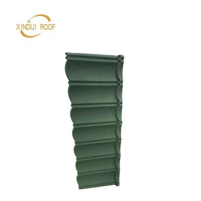 China Industrial Stone Building Materials Stone Manufacturer Metal Roof Tile Roof Tiles Coated Sheet for sale