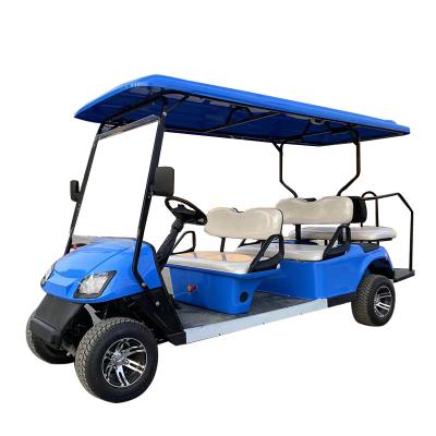 China Of 2022 Certificate Brands Cheap Club Golf Cart Electric Four Wheel Car 10 Inch for sale