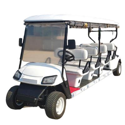 China 2022 Hot Sale China 8 Passenger Car High Quality Cheap 4x4 Passenger 10 Inch Electric Golf Cart for sale