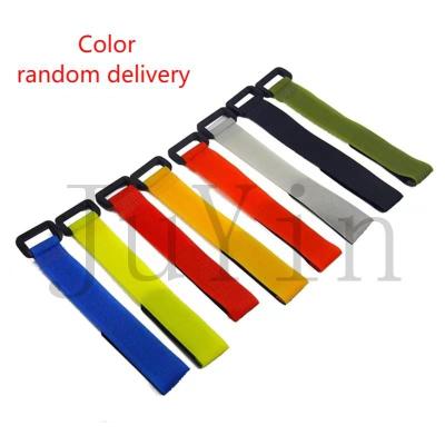 China Durable JuYin Fishing Tackle Accessories Lure Binding Device Bait Fishing Rod Binding Device Velc Ro Rod Anti-Buckle Fixed Belt for sale