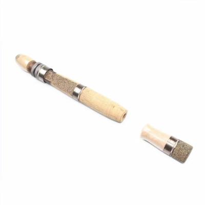 China JuYin DIY Pure Cork Wheel Seat Cork Grip Straight Handle Rubber Cork Modified Fishing Rod Handle Lure Set Durable for sale